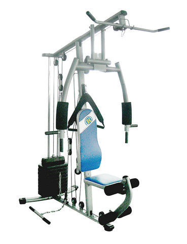 Home Gym with 70KG of Plastic Weights - Club Medical
