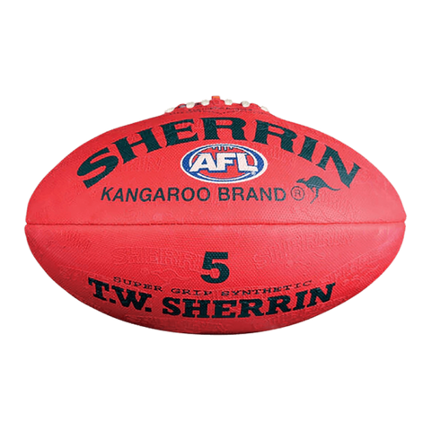 KB All Surface – Synthetic Ball Red SANFL