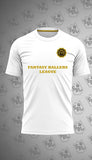 FBL Fantasy Ballers League White T-Shirt