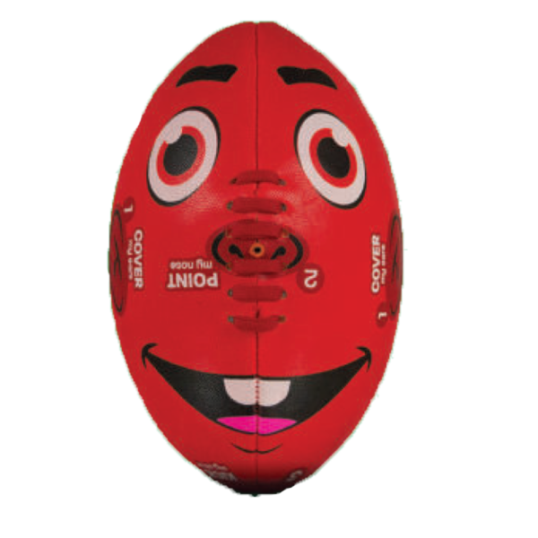 KB Training Aid Ball Face Footy Red – Club Medical