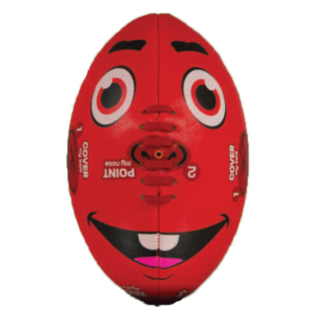 KB Training Aid Ball Face Footy Red