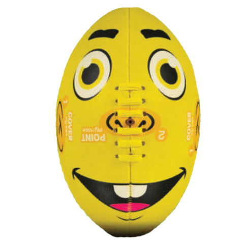 KB Training Aid Ball Face Footy Yellow