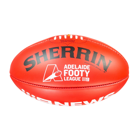 Adelaide Footy League KB Game Day Red and Yellow Size 5