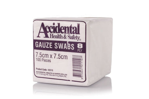 Gauze Swabs 7.5cm - Club Medical